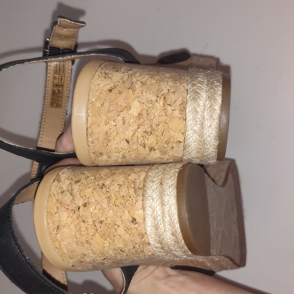 UGG Joslyn Espadrille Wedge Sandal | Black | Size 10 - Picture 5 of 12